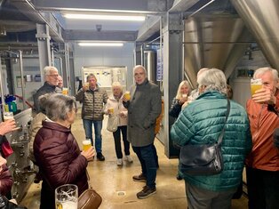 Besichtigung Martinsbräu Kostprobe